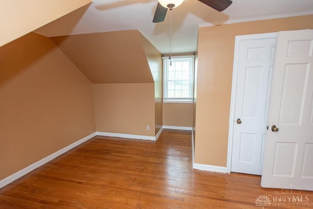 557 W N Bend Rd, Springfield Twp, OH 45224 - additional living space with wood finished floors and ceiling fan