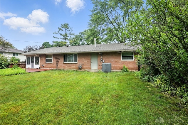 2184 Broadbent Way, Dayton, OH 45440 - back of house featuring brick siding