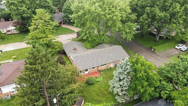 2184 Broadbent Way, Dayton, OH 45440 - aerial view of property and surrounding area