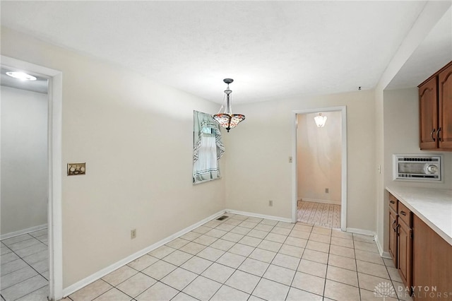 2184 Broadbent Way, Dayton, OH 45440 - unfurnished dining area featuring light tile patterned flooring