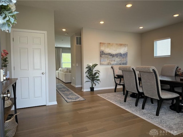 11916 Abbeytown Dr, Colerain Twp, OH 45251 - office space featuring wood finished floors, recessed lighting, and plenty of natural light