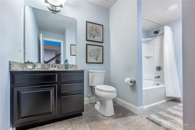 9282 Maple Brook St, Clearcreek Twp, OH 45458 - full bath with vanity and shower / bath combination with curtain