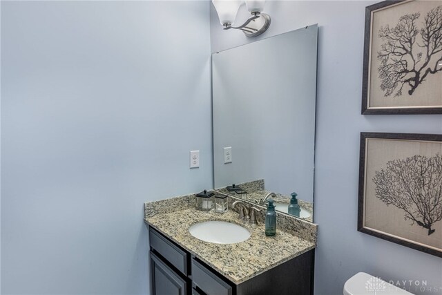 9282 Maple Brook St, Clearcreek Twp, OH 45458 - bathroom with vanity and toilet