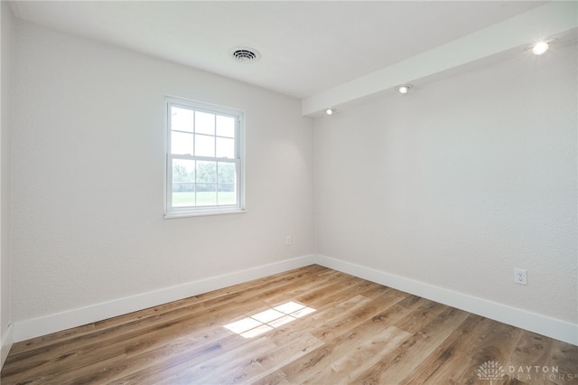 3183 Myers Tillman Rd, Arcanum, OH 45304 - spare room featuring baseboards and wood finished floors