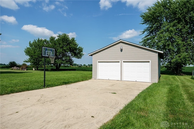 3183 Myers Tillman Rd, Arcanum, OH 45304 - view of detached garage