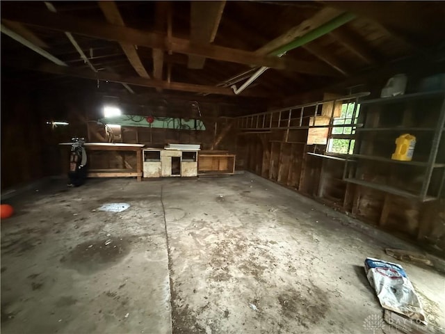 135 B St, Wilmington, OH 45177 - view of garage