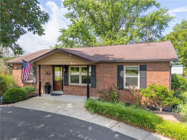 19551 US Highway 68, Fayetteville, OH 45118 - view of front of house featuring brick siding and a shingled roof