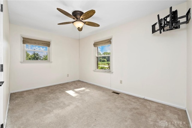 19551 US Highway 68, Fayetteville, OH 45118 - unfurnished room with carpet and ceiling fan