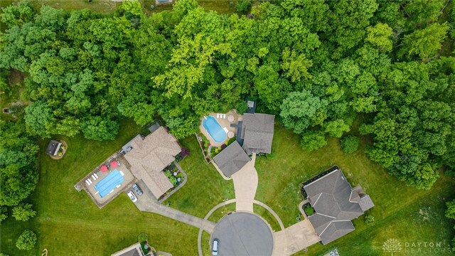 3190 Fox Run Dr, Hamilton, OH 45013 - bird's eye view