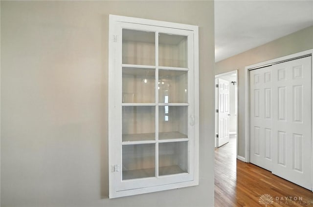 4503 Central Ave, Middletown, OH 45044 - detailed view of wood finished floors and baseboards