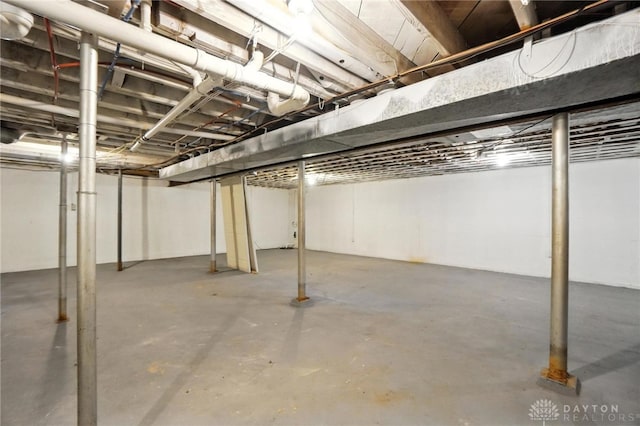 4503 Central Ave, Middletown, OH 45044 - view of unfinished below grade area