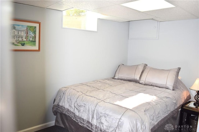 3235 W Ziegler Rd, Piqua, OH 45356 - bedroom with a drop ceiling