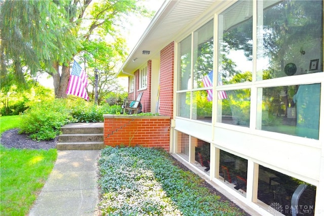 3235 W Ziegler Rd, Piqua, OH 45356 - view of home's exterior featuring brick siding