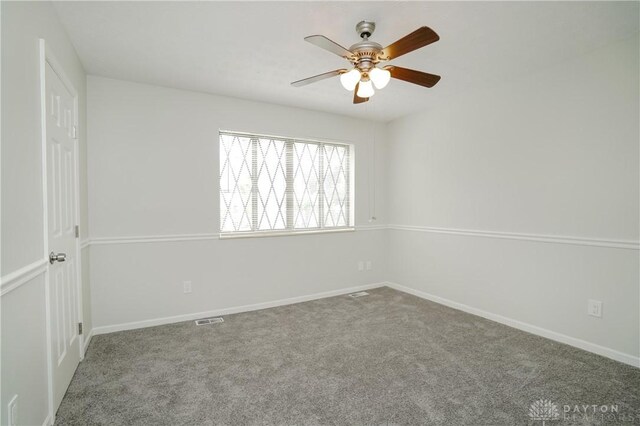 9446 Haddington Ct Unit 200, Cincinnati, OH 45251 - carpeted empty room featuring a ceiling fan and baseboards