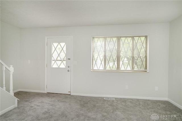 9446 Haddington Ct Unit 200, Cincinnati, OH 45251 - entrance foyer with carpet floors and stairway