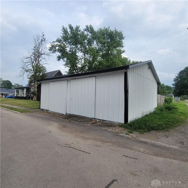 300 S Evans St, Saratoga, IN 47382 - view of outdoor structure