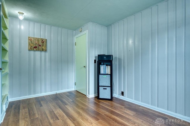 3318 US Route 42, Cedarville Twp, OH 45314 - spare room featuring wood finished floors and baseboards