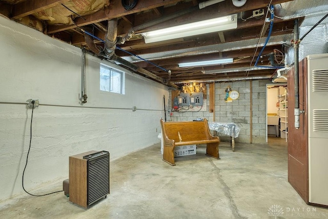 3318 US Route 42, Cedarville Twp, OH 45314 - basement featuring electric panel