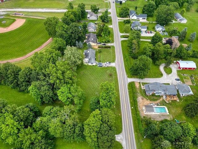 3318 US Route 42, Cedarville Twp, OH 45314 - aerial view of property's location with nearby suburban area
