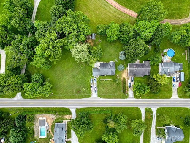 3318 US Route 42, Cedarville Twp, OH 45314 - aerial view of property and surrounding area