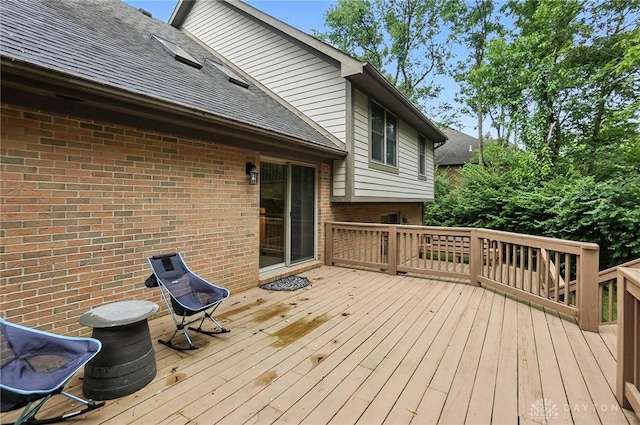 2210 Hidden Woods Blvd, Beavercreek, OH 45431 - view of wooden terrace