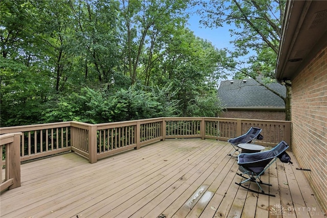 2210 Hidden Woods Blvd, Beavercreek, OH 45431 - view of wooden deck