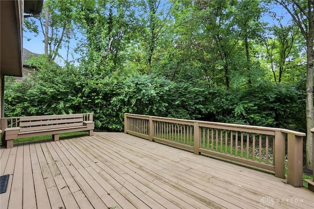 2210 Hidden Woods Blvd, Beavercreek, OH 45431 - view of wooden terrace