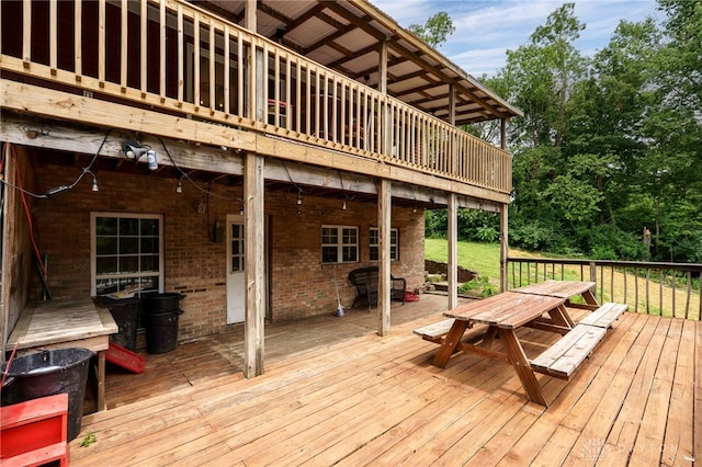 11920 State Route 725, Germantown, OH 45327 - view of wooden terrace