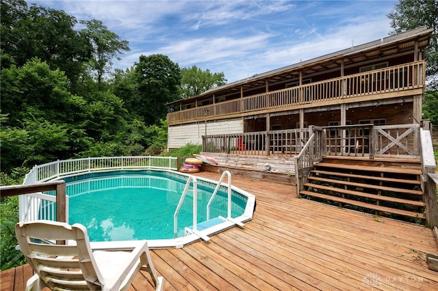 11920 State Route 725, Germantown, OH 45327 - view of pool featuring a deck