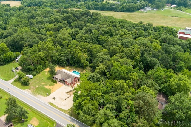 11920 State Route 725, Germantown, OH 45327 - bird's eye view of a heavily wooded area