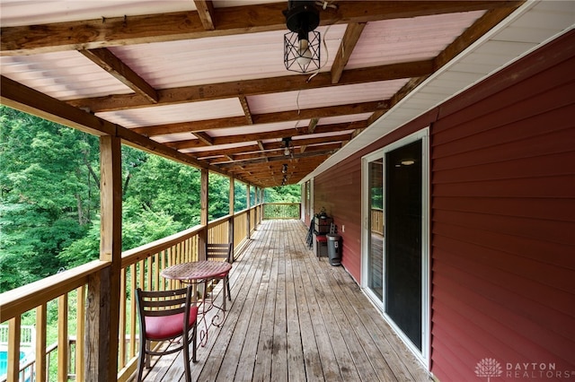 11920 State Route 725, Germantown, OH 45327 - view of wooden terrace