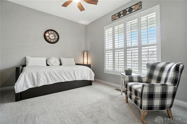 539 Bellasera Dr, Sugarcreek Twp, OH 45440 - bedroom featuring carpet floors and a ceiling fan