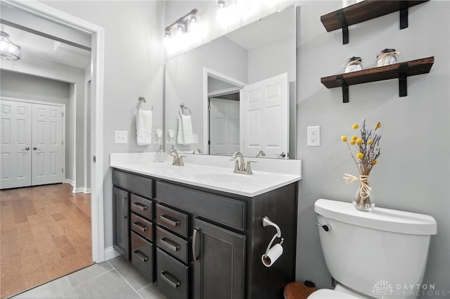 539 Bellasera Dr, Sugarcreek Twp, OH 45440 - bathroom with double vanity and toilet