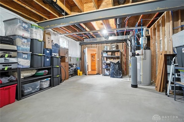 539 Bellasera Dr, Sugarcreek Twp, OH 45440 - basement with electric water heater