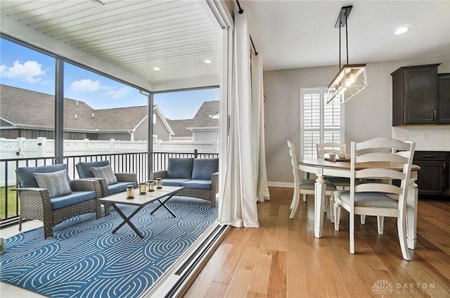 539 Bellasera Dr, Sugarcreek Twp, OH 45440 - sunroom with healthy amount of natural light