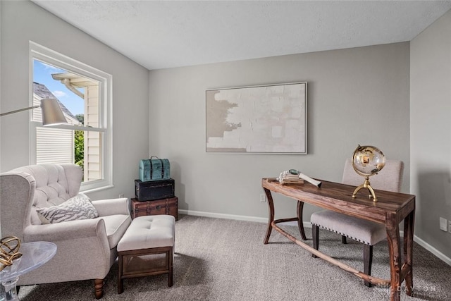4182 Fox Fern Ct, Beavercreek, OH 45432 - home office with carpet floors and baseboards