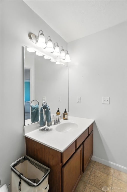 4546 Brackenview Ct, Mason, OH 45040 - bathroom with vanity and baseboards