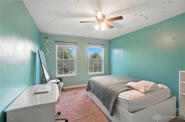 4546 Brackenview Ct, Mason, OH 45040 - bedroom featuring carpet flooring and ceiling fan
