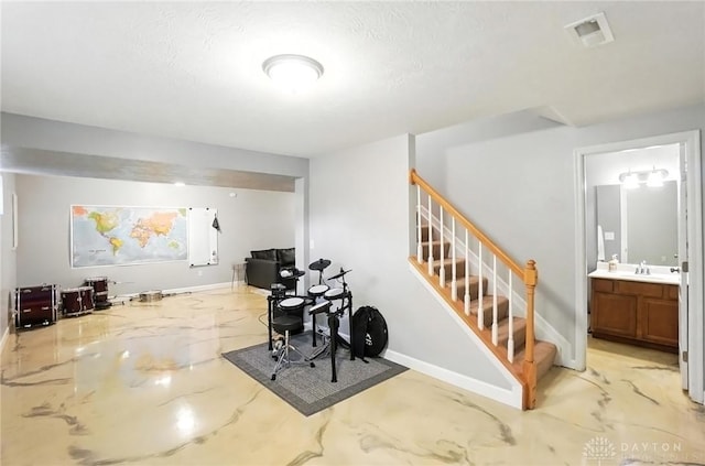 4546 Brackenview Ct, Mason, OH 45040 - interior space featuring baseboards and a sink