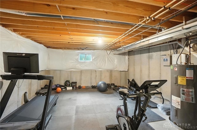 4546 Brackenview Ct, Mason, OH 45040 - workout room with water heater