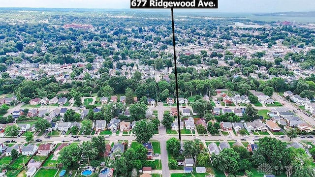 677 Ridgewood Ave, Hamilton, OH 45013 - aerial view of property's location featuring nearby suburban area
