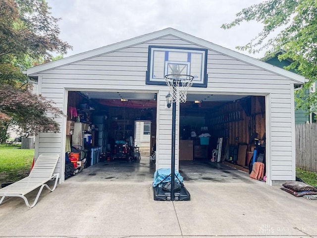 1110 E Main St, Troy, OH 45373 - view of detached garage