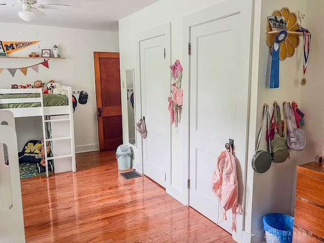1110 E Main St, Troy, OH 45373 - bedroom featuring light wood-style floors and baseboards