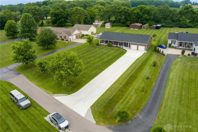 4095 N State Route 42, Waynesville, OH 45068 - bird's eye view