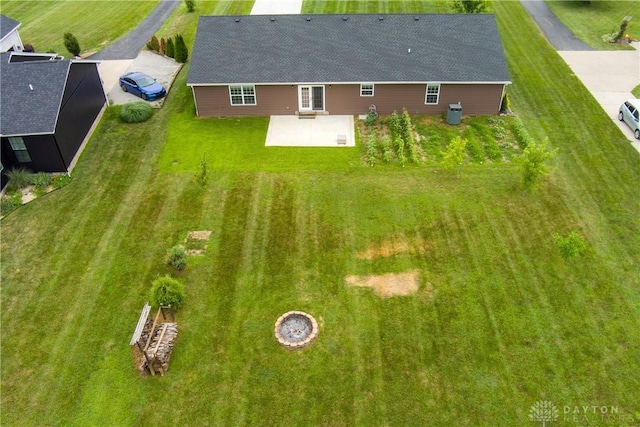 4095 N State Route 42, Waynesville, OH 45068 - view from above of property