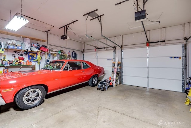 4095 N State Route 42, Waynesville, OH 45068 - garage with a garage door opener