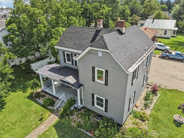 213 N Broadway St, Blanchester, OH 45107 - view from above of property