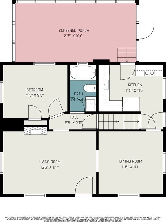 1337 Shepherd Ln, Hamilton, OH 45215 - view of floor plan / room layout