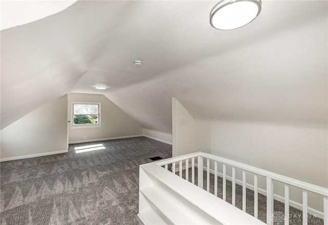 1337 Shepherd Ln, Hamilton, OH 45215 - additional living space featuring carpet flooring and vaulted ceiling