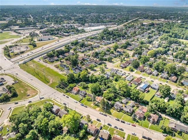 1337 Shepherd Ln, Hamilton, OH 45215 - aerial overview of property's location featuring nearby suburban area
